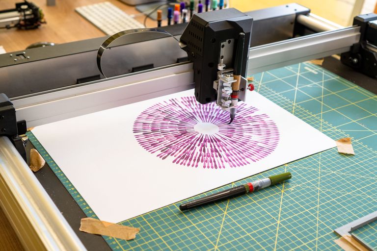 Artwork from project The Drawing Machine